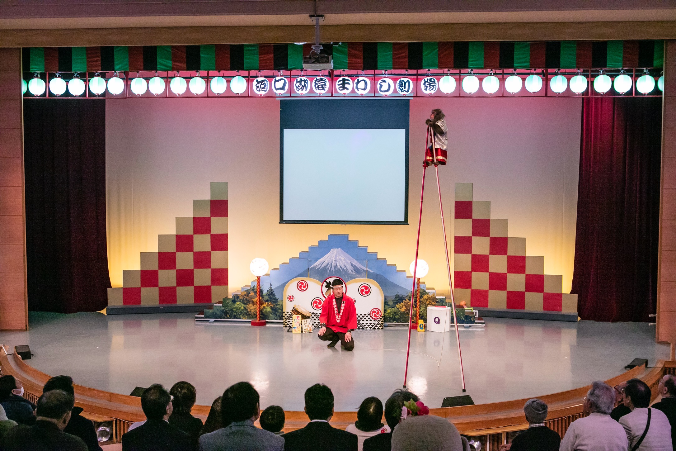 河口湖猿まわし劇場