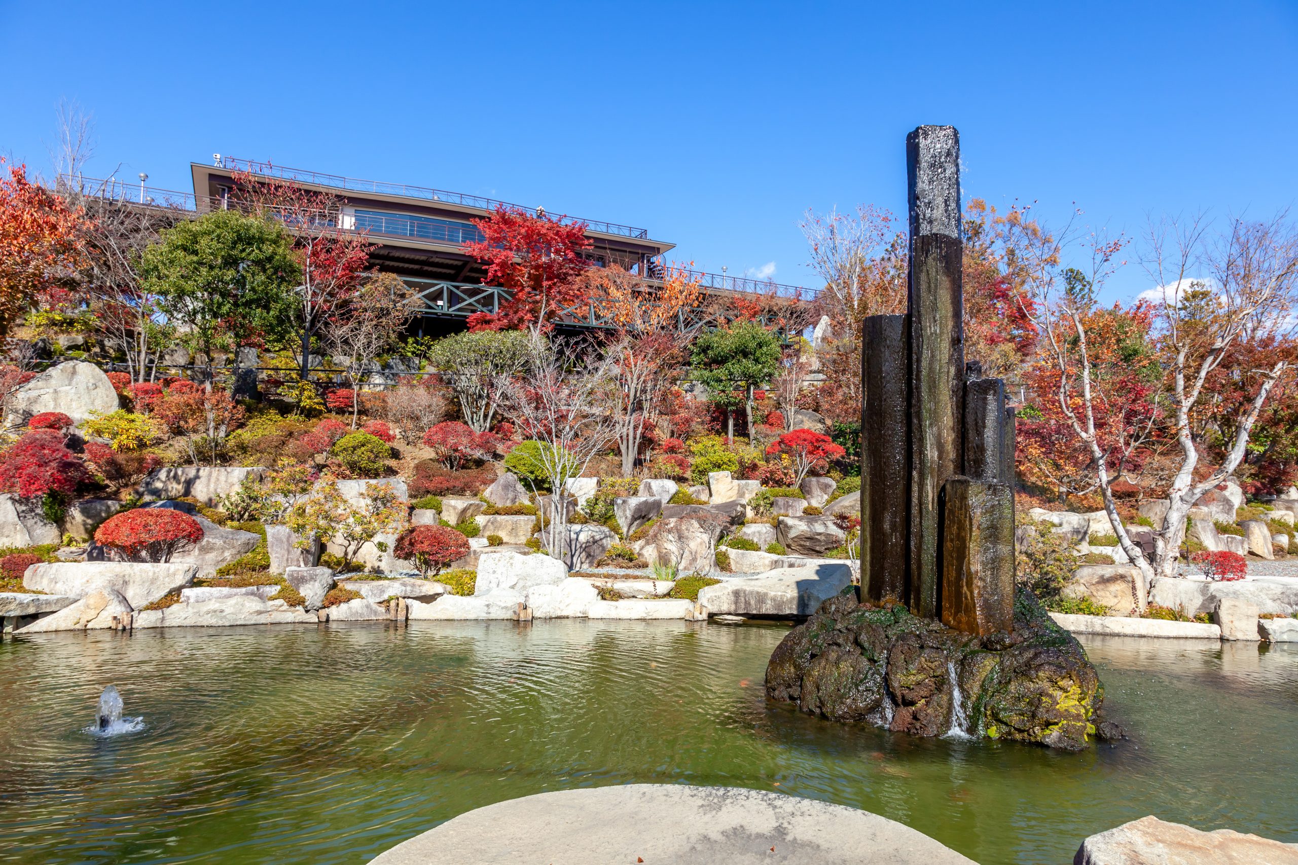 ハーブ庭園旅日記-富士河口湖庭園