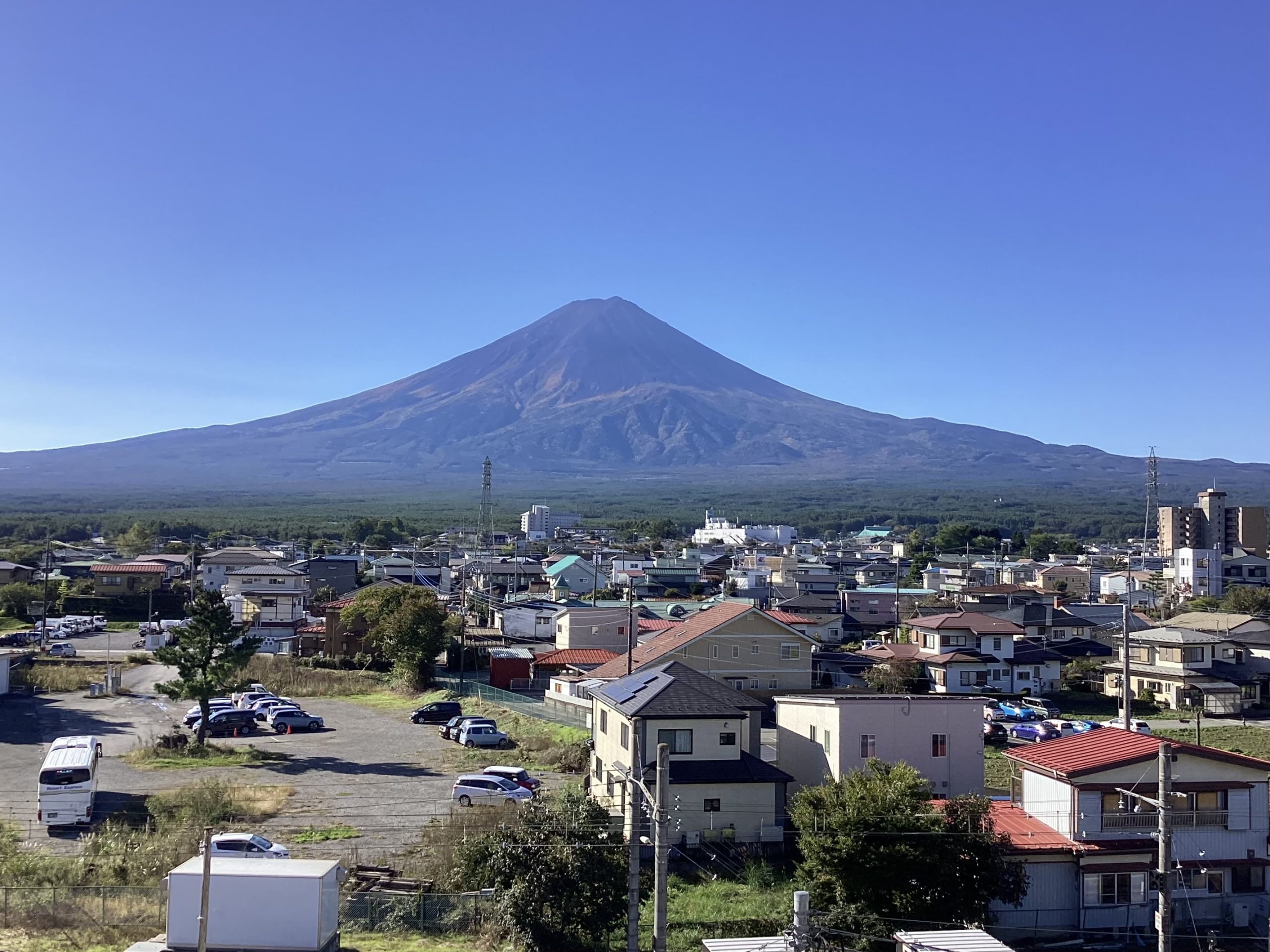今日の富士山