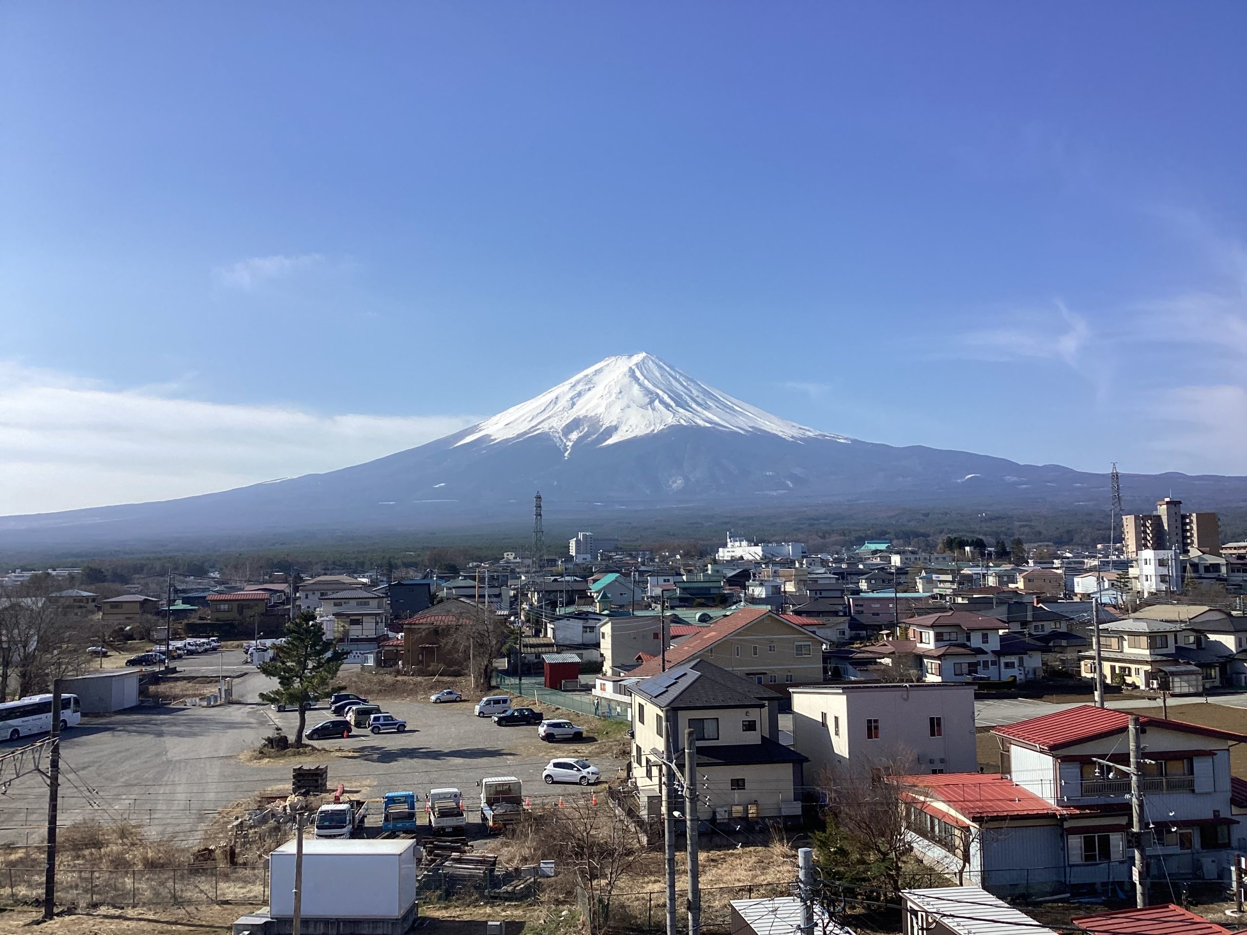 今日の富士山