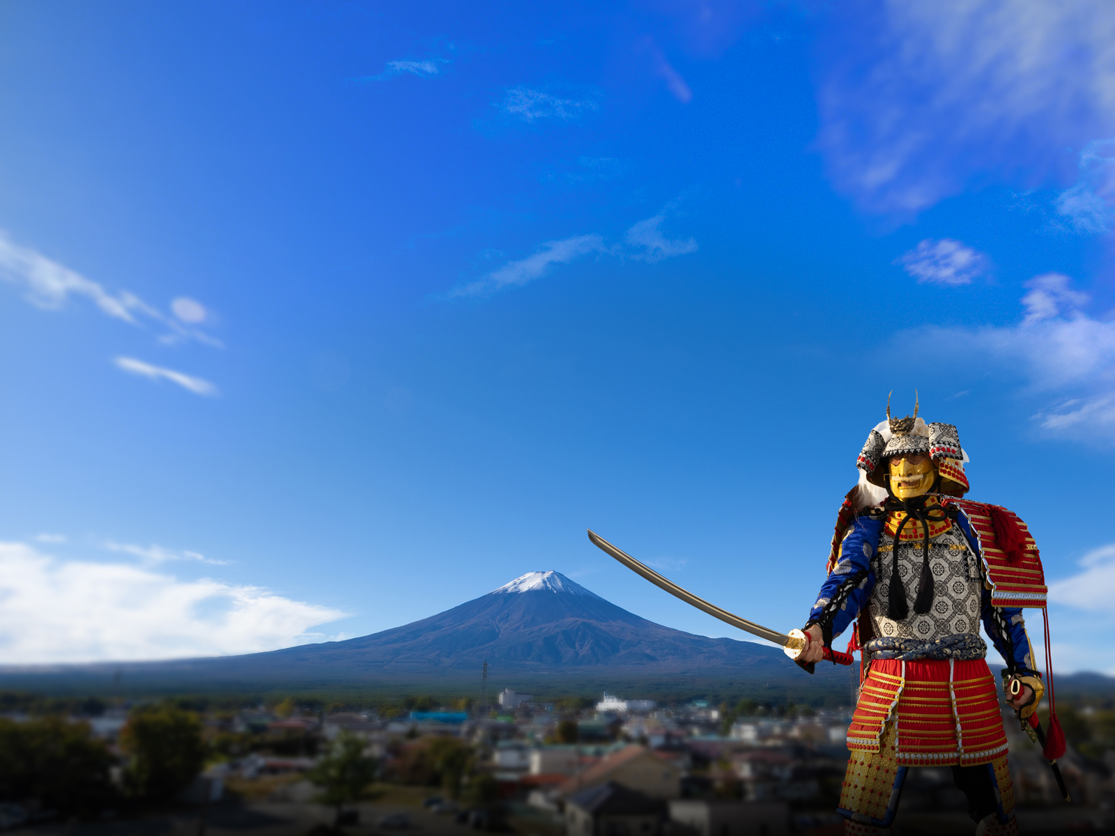 甲冑体験（武田信玄モデル）