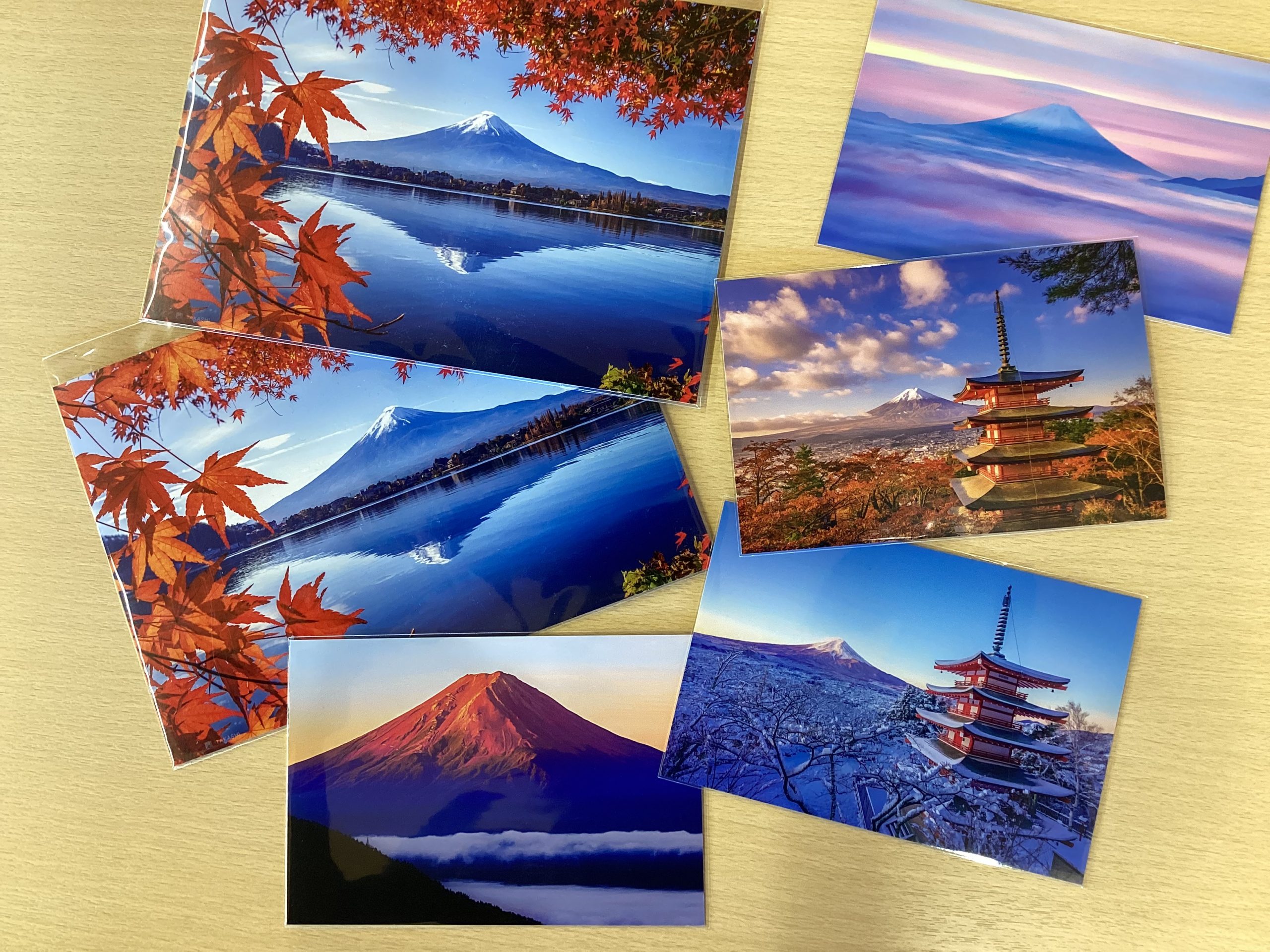 🗻富士山写真家TAKASHIさんの素敵なハガキ🗻