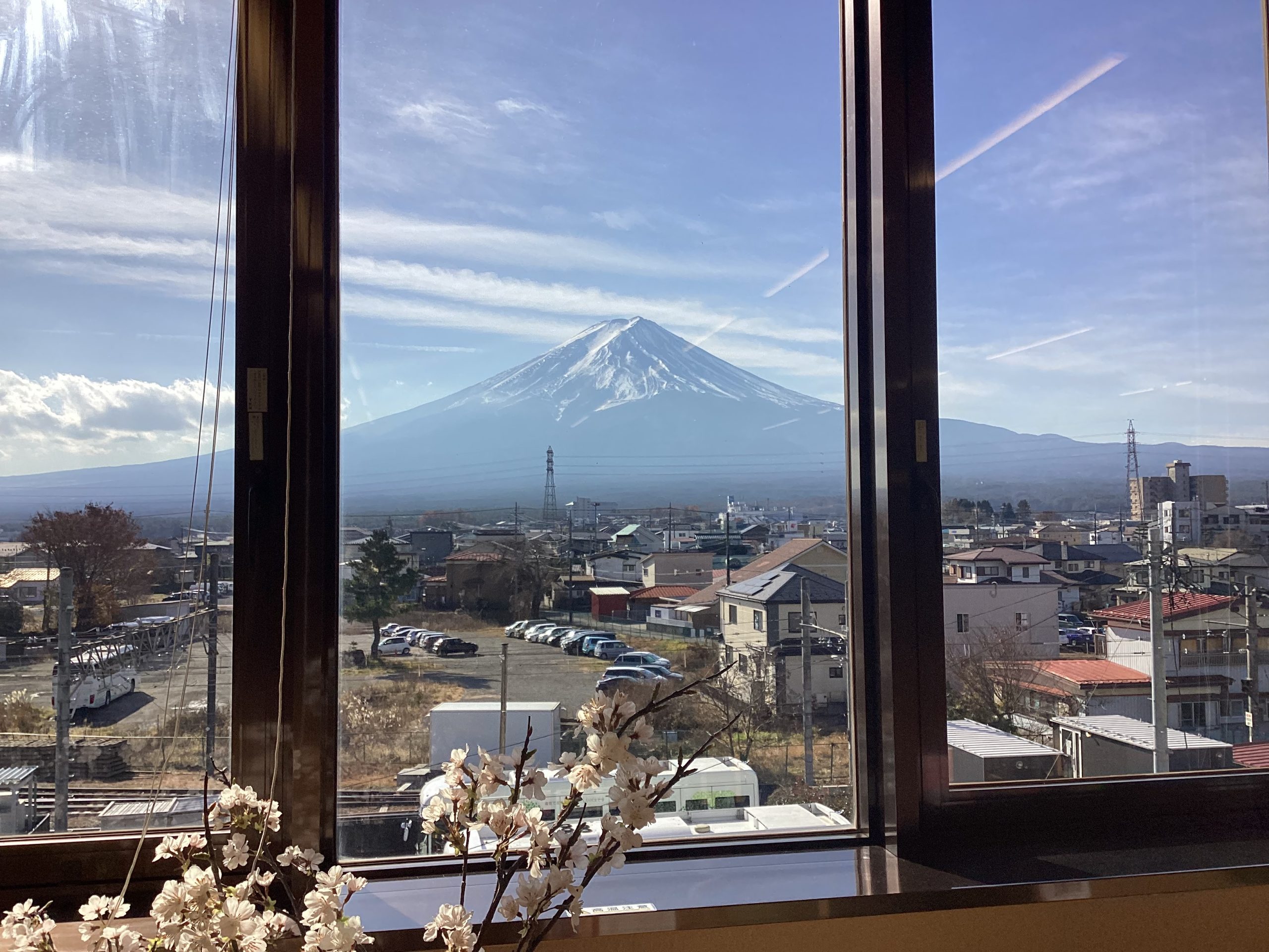 冬の富士山と、家族時間😊