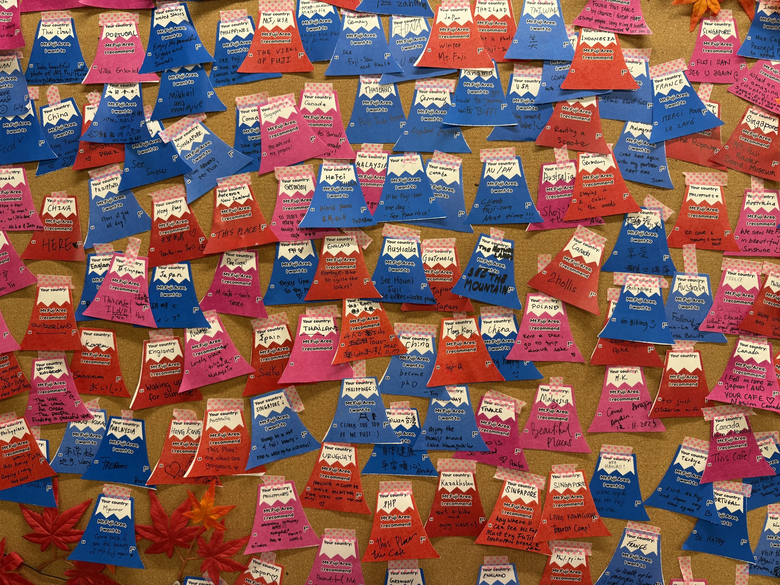 みんなの掲示板より、今日の声🗣️