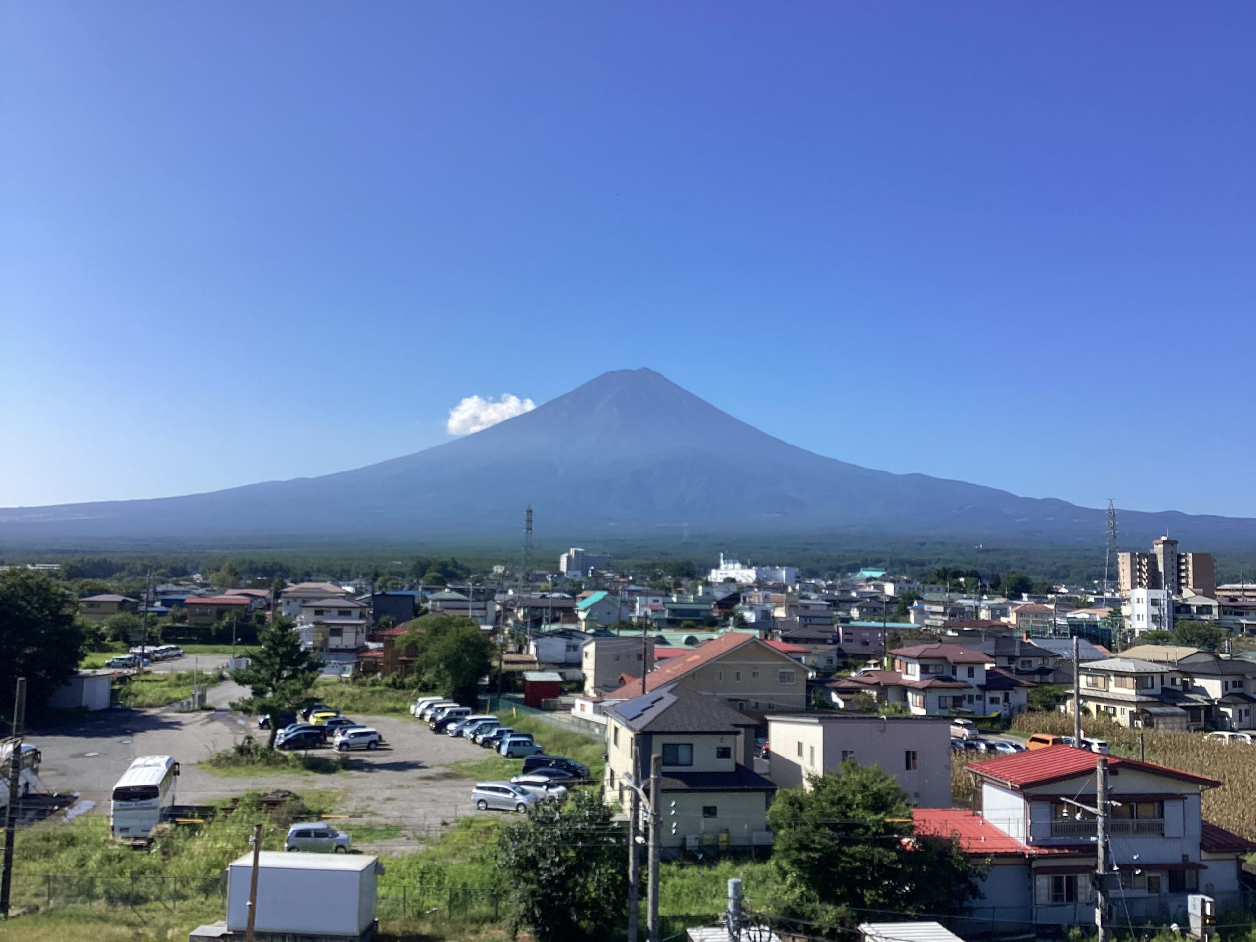 今日の富士山